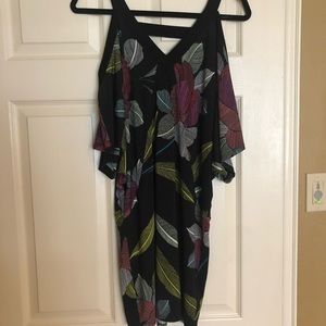 Trina Turk Black Floral Dress